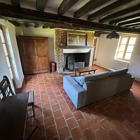 Longère Normande Avec Piscine Et Jardin Landepéreuse