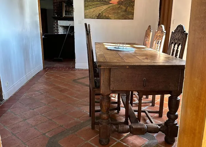 Longère Normande Avec Piscine Et Jardin